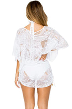 EL CARNAVAL - Cabana V Neck Dress • White