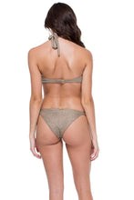 COMPAI - Fama Multi Way Underwire Bandeau Top & Double Braided Moderate Bottom • Bronze