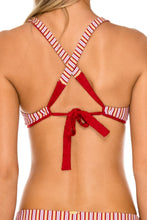 TORRE DE ORO - Cross Back Halter Top & Moderate Bottom • Torero