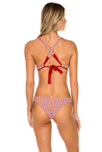 TORRE DE ORO - Cross Back Halter Top & Moderate Bottom • Torero