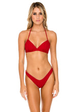 TORRE DE ORO - Halter Top & High Leg Brazilian Bottom • Torero