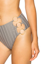 TURI TURAI - Bralette Top & High Waist Bottom • Grey