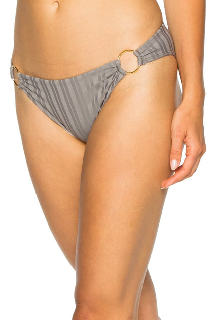 TURI TURAI - Bralette Top & Full Bottom • Grey