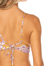 ALHAMBRA - Cross Back Bustier Top & Moderate Bottom • Lavanda