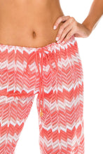 AMOR Y MIEL - Adjustable Back Halter Top & Beach Pant • Coral
