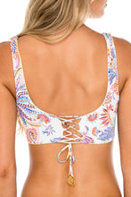 ALCAZAR - Tank Bralette & Banded Moderate Bottom • Multicolor