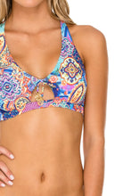 WAPISIMA - Bralette Top & Banded Moderate Bottom • Multicolor