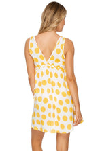 ITSY BITSY - V Neck Short Dress • Yellow