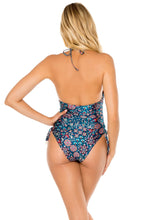 CORDOBA - Drawstring High Leg One Piece • Multicolor