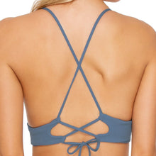 JAGGED BOMBSHELL - Cross Back Bustier Top