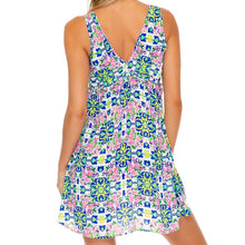 ANGEL FACE - Ruffle V Neck Short Dress