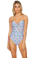 RAYANDO EL SOL - Drawstring High Leg One Piece • Multicolor