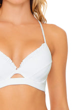 BACHELORETTE AND HER BABES - Underwire Top & Ruffle Full Seamless Bottom • Bride White