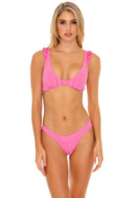 BACHELORETTE AND HER BABES - Halter Top & Band Moderate Bottom • Party Pink