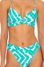 MERMAID WISHES - Underwire Top & High Leg Banded Waist Bottom • Multicolor