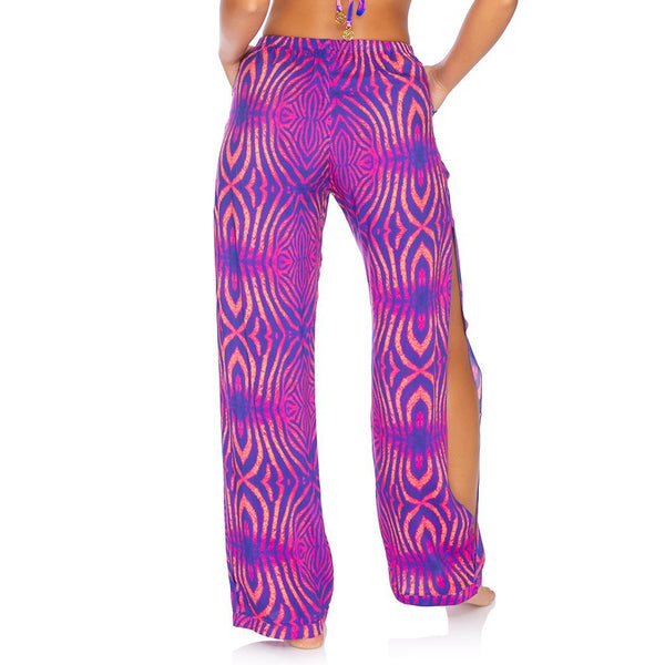 PUERTO AVENTURA - Split Side Wide Leg Pant