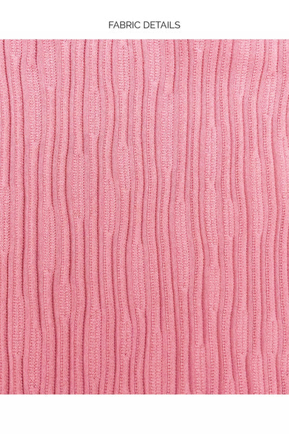 RIVER DANCE - Open Side One Piece Bodysuit • Blush