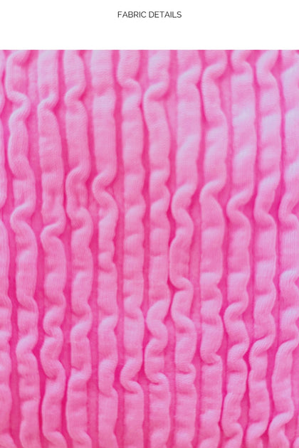 PURA CURIOSIDAD - Triangle Top & High Leg Bottom • Miami Vice Pink Campaign