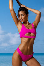 PURA CURIOSIDAD - Open Front Bralette & Seamless Wavy Ruched Back Bottom • Kiss Me Pink Campaign