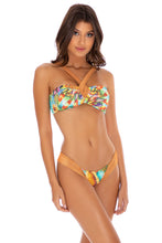 JUST WING IT - Bandeau Top & Brazilian Bottom • Multicolor Runway