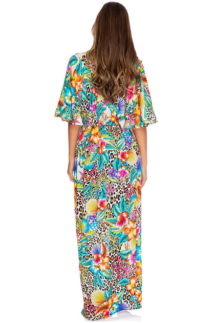 LULI'S JUNGLE - Long Open Tunic • Multicolor