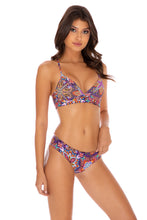 TIKI BABE - Underwire Top & Seamless Full Ruched Back Bottom • Multicolor