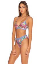 LULI TRIBE - Underwire Top & High Leg Banded Waist Bottom • Multicolor