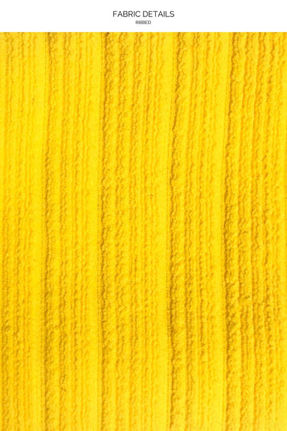PLAYA VIBES - Underwire Top & High Leg Bottom • Yellow