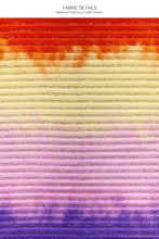 MIAMI SUNSETS - Triangle Halter Top & Seamless Full Ruched Back Bottom • Multicolor