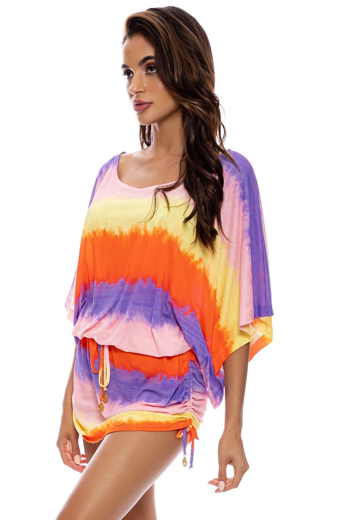 MIAMI SUNSETS - South Beach Dress • Multicolor