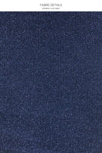 STARDUST - Underwire Top & High Leg Brazilian Bottom • Midnight Blue