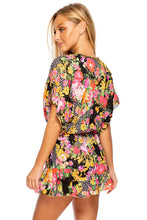 FOREVER YOURS - Playera V Neck Dress • Black