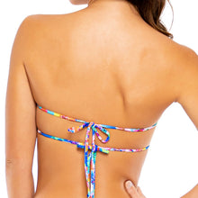 WATER BLOSSOMS - Multiway Scrunched Cup Bandeau
