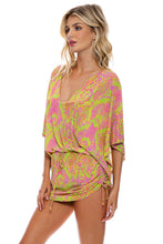 BORN TO BE WILD - Cabana V Neck Dress • Multicolor