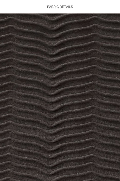 HOT TROPICS - Triangle Halter Top & Seamless Full Ruched Back Bottom • Black