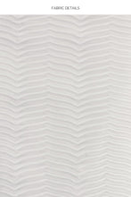 HOT TROPICS - Cross Halter Top & Wavy Ruched Back Tie Side Bottom • White