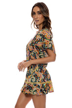 LULI GYPSY - Playera Ruffle Dress • Multicolor