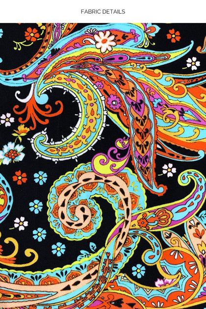 LULI GYPSY - Underwire Top & High Leg Brazilian Bottom • Multicolor