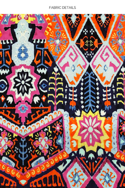 MARACUYA KISSES - Scoop Neck Cut Out Top & Seamless Full Tie Side Bottom • Multicolor