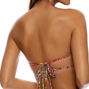 SHORE THING - Multiway Scrunched Cup Bandeau