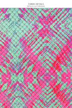 SHOCK WAVES - V Splice Bralette & Seamless Full Tie Side Bottom • Multicolor