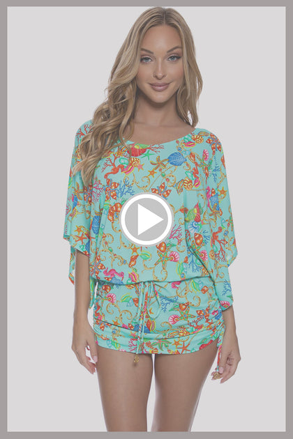 IL MARE - South Beach Dress • Aqua