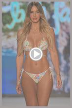 IL MARE - Looped Triangle Top & Seamless Reversible Full Tie Side Bottom • White Runway