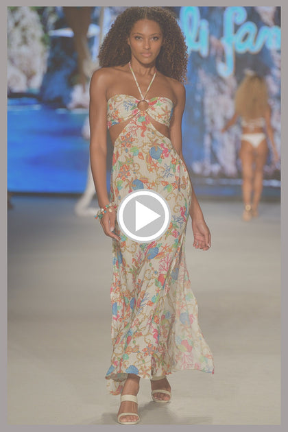 IL MARE - Bandeau Ring Cut Out Dress • White Runway