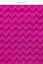 CAPRI - Triangle Halter Top & Seamless Full Ruched Back Bottom • Fuchsia