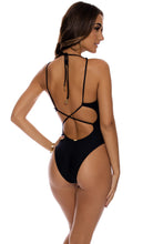 CHASING STARS - Sequins One Piece • Black