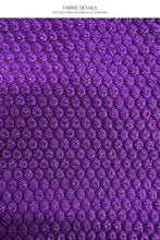 PURPLE OCEAN - Seamless Triangle Top & Seamless Ruched Back Brazilian Tie Side Bottom • Purple