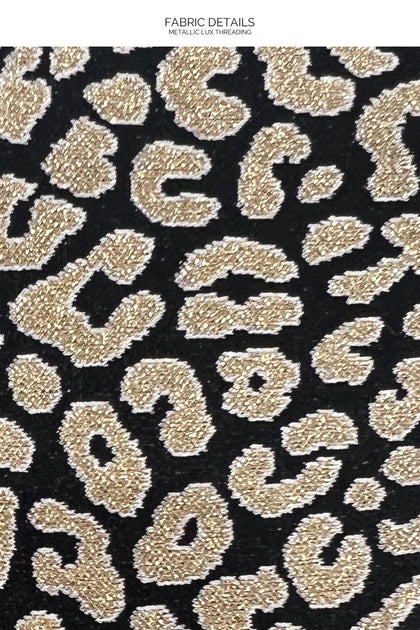 LULI CHEETAH - Triangle Halter Top & Seamless Full Ruched Back Bottom • Multicolor