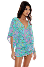 GROOVY LULI - Cabana V Neck Dress • Multicolor