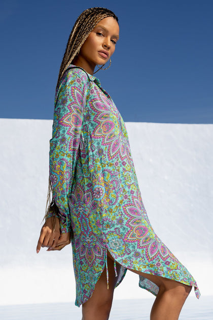 GROOVY LULI - Blouse Dress • Multicolor